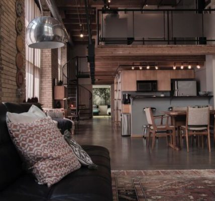 Wnętrze typu loft